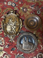 3db fali dísz egyben - 1 Ft-ról