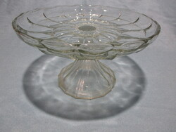 Talpas üveg tortatál