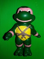 Retro YUGO TINI NINJA TEKNŐC DONATELLO KARAKTER gumi figura 11 cm HIBÁTLAN