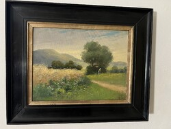 Zorkóczy Gyula – Nyári tájkép