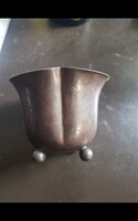 Art Deco ezüst cukortartó