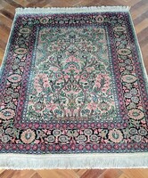 Kézi csomózású kasmíri selyem szőnyeg ALKUDHATÓ