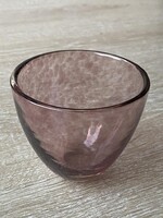 Karcagi fátyolüveg kínáló tál