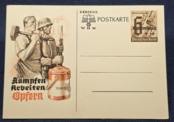 Német propaganda képeslap #22