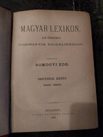 Magyar Lexikon negyedi kötet, Bianchi- Bunkócz 1879- ből