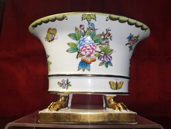 Herendi Viktória mintás ovális körmös kaspó