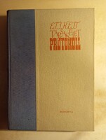 Réczey Ferenc · Pekáry Dagmar · Gondi Ferenc  Etikett-társasélet- protokol