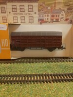 Vasútmodell H0 élőállatszállítóvagon