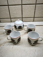 Hollóházi  porcelán kávéskészlet pótlásra  eladó!