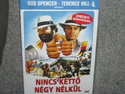 Bud Spencer - Terence Hill NINCS KETTŐ NÉGY NÉLKÜL DVD ÚJ gyári bontatlan