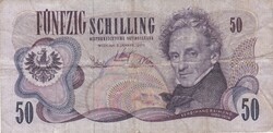 50  Schilling  1970  Ausztria A képen látható állapotban