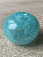 Karcagi fátyolüveg gyertyatartó