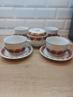 Alföldi porcelán Saturnus teás pakk