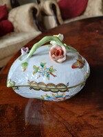 Herendi, Viktória mintás bonbonier, 12 cm