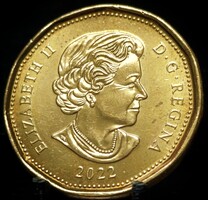 Kanada 1 dollár, 2022 D17F2