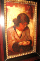 TAVASZI AKCIÓ! EREDETI CSODÁS SZÜLE PÉTER / 1886-1944 /  KÉP :  DIÓ PUCOLÓ