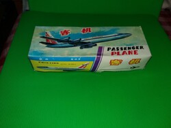 1950-1960'S Vintage MF 240-ES lemez fém, JÁTÉK REPÜLŐGÉP,TÖKÉLETES darab kiváló DOBOZZAL