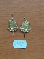 MK KATONAI BIZTONSÁGI HIVATAL TISZTI FEGYVERNEMI JELVÉNY 1965.