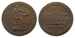 Magyar Királyi Gábor Áron Honvéd Tüzérségi Hadapródiskola Nagyvárad 1898-1998