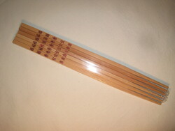 6 pár kínai mintás evőpálcika pálcika evőpálca chopstick