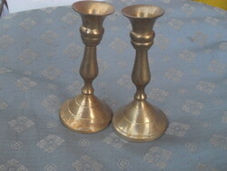 Réz gyertyatartó pár indiai 10 cm 2.