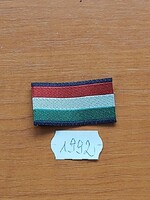 MH NEMZETI SZÍNŰ ZÁSZLÓ SZALAG FELVARRÓS KÉK SZEGÉLY 3,5 X 2 cm 1992.