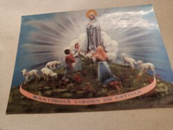 Fatima képeslap Virgin