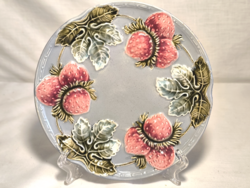 Majolika falitányér 17,5 cm.