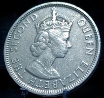 Mauritius 1 rúpia, 1971 Hornyos perem C17D2