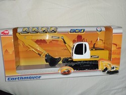 Dickie Earthmover EM21 lánctalpas markoló.  Fény- és hangeffektekkel-Gyári dobozában