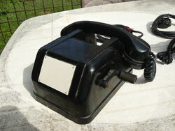 Régi , retró vasutas üzemi , szolgálati kurblis telefon