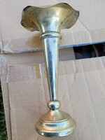 Gyertyatartó "HAMO" E.P.N.S. ezüstözött 14cm angol