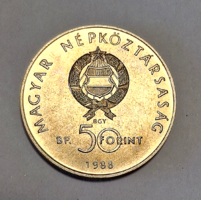 50 forint 1988. Világ vadvédelmi alap.
