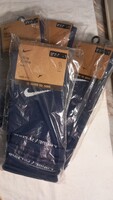 4 pár 42-46-os sötétkék Nike sportszár ( focis  ), újak