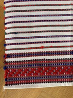 Szövött len-pamut textil 40 x 32 cm