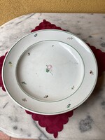 Antik bécsi rózsás porcelán kínáló 35 cm.