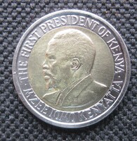 Kenya bimetál 5 schilling 2010 (H48)