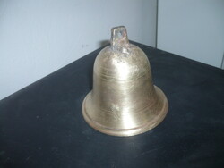 Régi réz csengő 9cm