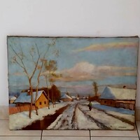 FÉNYES ADOLF:Téli táj