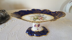 Antik Hammersley porcelán talpas gyümölcskínáló