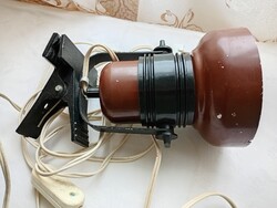 SFX - Asztali lámpa 33cm retro csiptetős falra akasztható