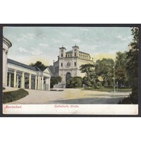 Csehország,Marienbad - Katolikus templom 1905