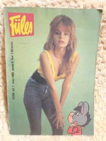 Füles 1989. január 6. Régi és nagyon ritka papírrégiség magazin