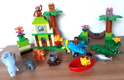 Lego duplo Dzsungel 10804 készlet rengeteg elemmel és állattal