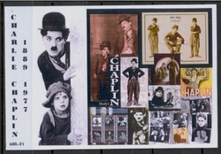 1997 - Charlie Chaplin - emléklap