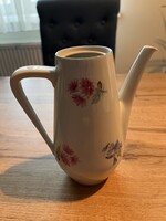 Hollóházi porcelán tea vagy kávékiöntő