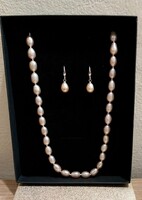 Tenyésztett gyöngy nyakék fúlivel