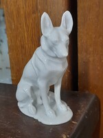 Német,Germany Rosenthal Bavaria,Art Deco Német Juhászkutya Figurális Szobor,Porcelán Figura.9.5 cm.