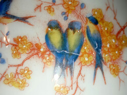 KECSES MADÁRKÁS  porcelán TEÁS / KÁVÉS  KANNA  - Art&Decoration