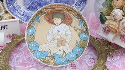 Villeroy & Boch – UNICEF gyűjtői porcelán tányér (1978)